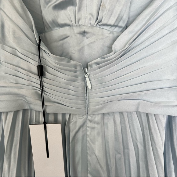 Acler Palms Dress in Sky Blue - Picture 11 of 16